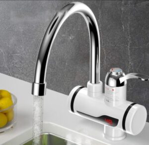 "⚡🔥 Instant Garam Pani On-Demand! 💧 Stylish Electric Heater Tap for Kitchen & Bathroom – Order Before Stock Ends ⏳"