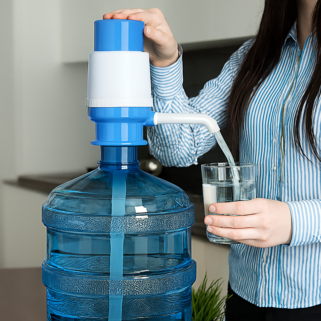Manual Hand Press Pump Water Dispenser For Drinking Water