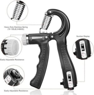 PowerGrip Pro – Adjustable Hand Grip Strengthener | Wrist & Forearm Trainer | Ultimate Grip & Strength Booster