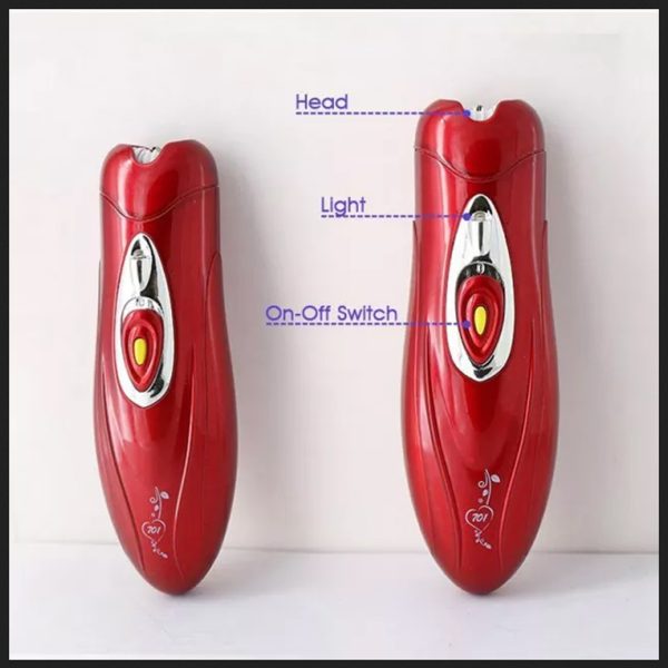 Kemei KM-3068 – 3-in-1 Rechargeable Epilator, Shaver & Trimmer Set | Smooth, Painless Hair Removal for Face, Arms, Legs & Sensitive Areas - Image 4