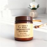 Glow & White Korean Whitening Gold Cream – Skin Brightening, Hydrating & Radiance Boost Formul